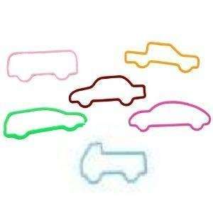  Silly Bandz Original Car Shapes Silly Bands: Toys & Games