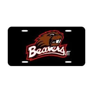  Oregon State Beavers Black Laser Cut License Plate: Sports 