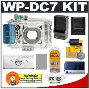  Canon WP DC7 Waterproof Case with Spare NB 5L Battery 