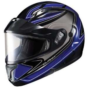   Zader Full Face Snow Helmet MC 2 Blue XXXL 3XL 975 927: Automotive