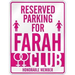   RESERVED PARKING FOR FARAH  Home Improvement