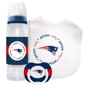  New England Patriots Baby Gift Set: Kickoff Collection 3 