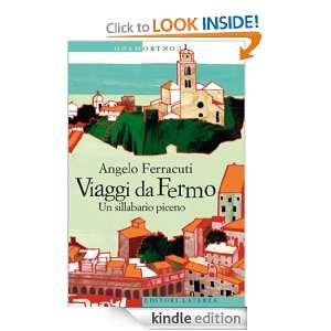 Viaggi da Fermo: Un sillabario piceno (Contromano) (Italian Edition 