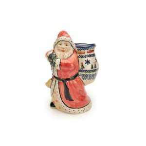  Polish Pottery Santa Claus: Home & Kitchen