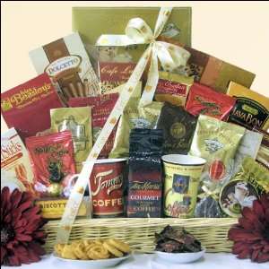 Jumpin Java ~ Extra Large: Gourmet Coffee Gift Basket:  