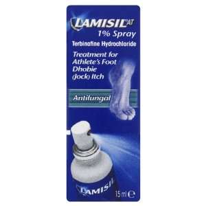  Lamisil AT Athletes Foot Spray 15ml: Health & Personal 