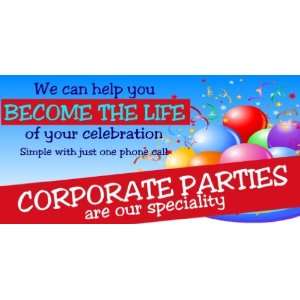    3x6 Vinyl Banner   Corporate Party Booking: Everything Else