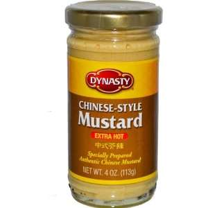 Chinese Style Mustard, Extra Hot, 4 oz (113 g)  Grocery 
