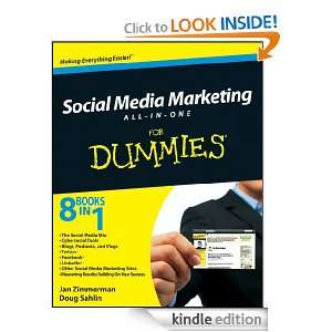 Social Media Marketing For Dummies: Doug Sahlin, Jan Zimmerman:  