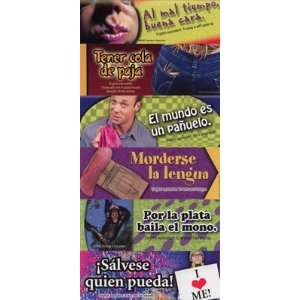  Spanish Idiomatic Bookmarks: Office Products
