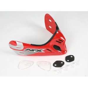    AFX Helmet Chin Bar , Color: Red Multi 0133 0065: Automotive