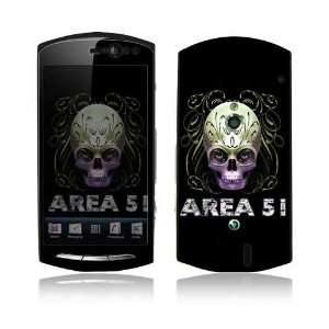  Area 51 Decorative Skin Decal Sticker for Sony Ericsson 