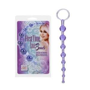  California Exotic Novelties First Time Love Beads, Purple 