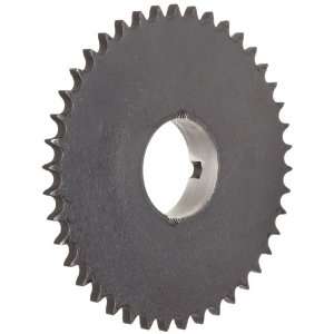  Roller Chain Sprocket, Taper Bushed, Type B Hub, Single Strand, 08B 