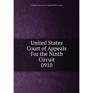   Circuit. 0910 United States. Court of Appeals (9th Circuit) Books