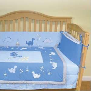  iPlay Origins Organic Cotton Crib Set (Blue): Baby