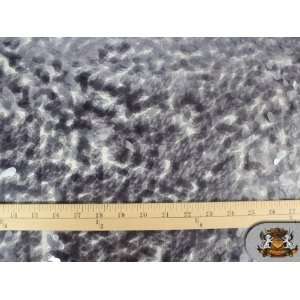  Sequin Fish Scale Taffeta Grey Fabric / 62 Wide / Sold By 