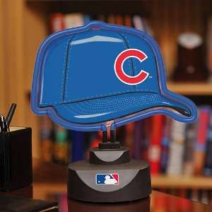  Chicago Cubs Neon Baseball Cap Lamp: Sports & Outdoors