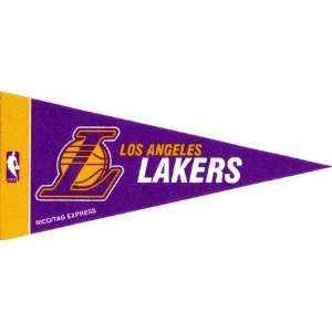 NBA Mini Los Angeles Lakers Pennant, (2 Pack)  Sports 