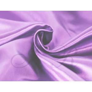 63 Wide X 60 Ft, 20 Yard Lavender Satin Fabric  Single 