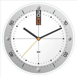  Bai Design 624 8 Timemaster Wall Clock Color: White: Home 