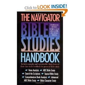 The Navigator Bible Studies Handbook (TrueColors) and over one 
