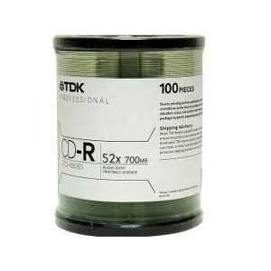   CORPORATION CD R 80 Minute Data 52X Spindle 100 PK Electronics
