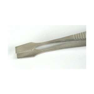   Stainless Steel Wafer Tweezer, 105mm Overall Length: Home Improvement