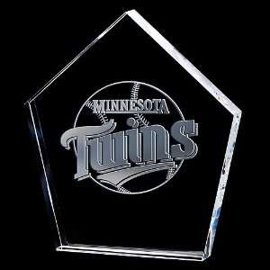    Steuben Glass Minnesota Twins Home Plate: Sports & Outdoors
