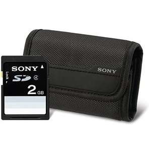  SONY SF2N1LCSBDG2 2GB SD Class 4 Memory Card and DSC 