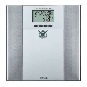  Biggest Loser 5568BL Body Fat Body Water Scale, Silver and 