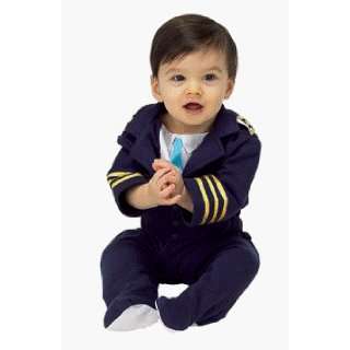   Pilot w/ Cap Infant Costume Size 6 12mos No Glasses (): Toys & Games
