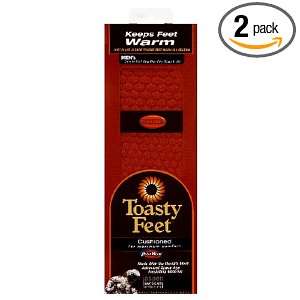  Toasty Feet Insoles Extra Cushion, Mens size 8 13 (Pack 