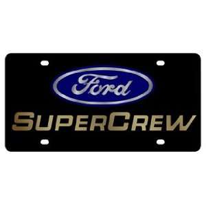 Ford SuperCrew License Plate: Automotive