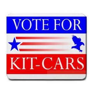  VOTE FOR KIT CARS Mousepad: Office Products