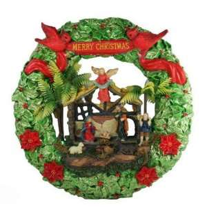  Nativity LED Wreath Case Pack 4   412489