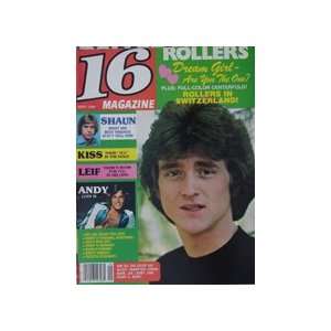  16 Magazine Vol.#20 #3 Sept. 1978 Bay City Rollers Cover 