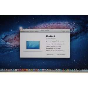  Apple MacBook 13 Notebook   2.16GHz Core 2 Duo   Lion 10 