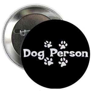  2.25 Button Dog Person 