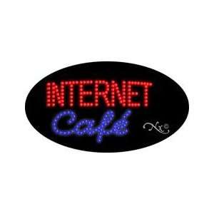  LABYA 24110 Internet Cafe Animated LED Sign: Office 