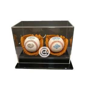  Chicago Cubs Two Ball Soft Brown Gloves