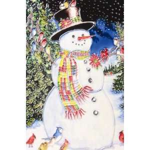  Benaya Ceramic Art Christmas Tile   Snowmans Chorus Wall 