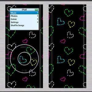  New Ipod Nano Colorful Hearts Skin 19011: Everything Else