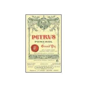  1983 Chateau Petrus Pomerol 750ml: Grocery & Gourmet Food