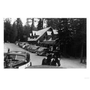  Exterior View of Karls Place   Pinecrest, CA Giclee Poster 