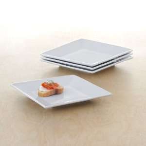  Food Network 4 pc. Whipped Cream Canape Plates Kitchen 