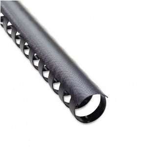 GBC® CombBind Premium Matte Spines, 1/4 25 Sheet Capacity, Black 