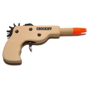  Wooden Cricket Rubber Band Pistol [Toy]: Everything Else