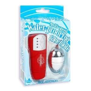  MULTI SPEED Water Proof EGG and REMOTE RED: Health 