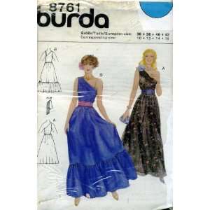  Burda Formal Prom Dress Sewing Pattern #8761: Everything 
